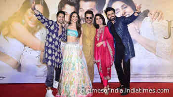Varun Dhawan, Anil Kapoor, Kiara Advani, Neetu Kapoor at Jug Jugg Jeeyo’s trailer launch