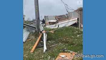 WATCH:  Tornado touches down in Michigan