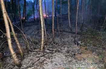 FW-Lohmar: Schwer zu erreichender Flächenbrand fordert Einsatzkräfte am Samstagabend - Presseportal.de