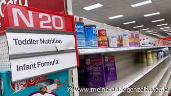 USA fliegen wegen Engpässen Babynahrung über Ramstein ein
