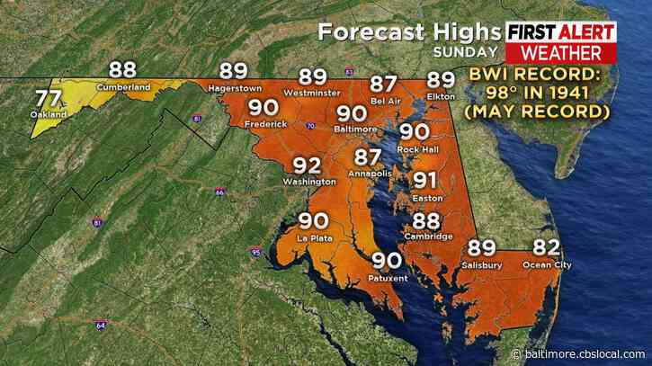 Maryland Weather: Extreme Heat & Humidity Continues