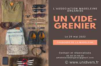 Vide-grenier de La Madeleine Bergerac dimanche 29 mai 2022 - Unidivers