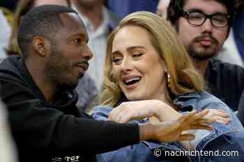 Adele und ihr Freund Rich Paul jubeln während des NBA-Spiels auf der Platzseite - Nachrichten De - nachrichtend.com