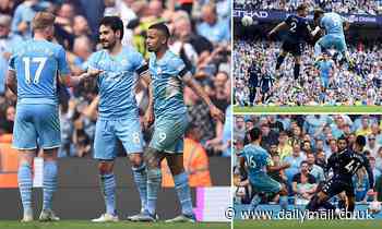 Manchester City 3-2 Aston Villa: Ilkay Gundogan comes off the bench to win Premier League title