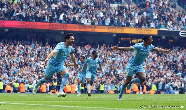 Manchester City clinch fourth English Premier League title in five years on final day, Liverpool finish second