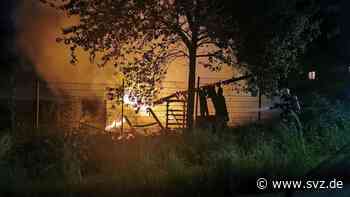 Kriminalität: Staatsschutz ermittelt nach Brand in Windeck - svz – Schweriner Volkszeitung