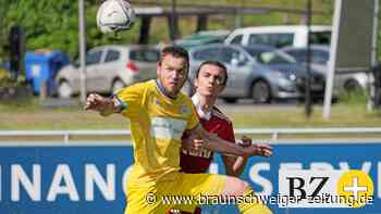 Neumann schreit seine Freude über Tor für Eintracht II heraus