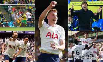 Norwich 0-5 Tottenham: Son wins golden boot as Spurs claim Champions League spot ahead of Arsenal