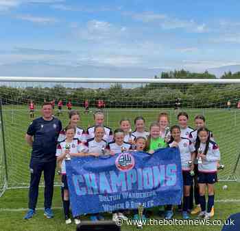 Wanderers Girls Under-12s win cup to become history makers - The Bolton News