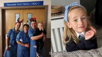 Girl, 5, huge thanks to Royal Bolton Hospital - The Bolton News