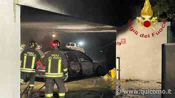 Auto incendiata in una garage di Novedrate: evacuato il palazzo - QuiComo