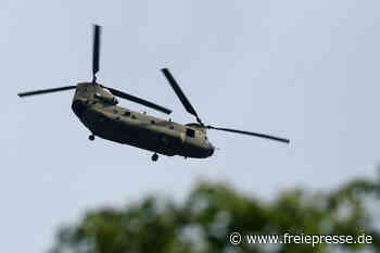 Hubschrauber über Chemnitz: Bundeswehr sagt Aufklärung zu - freiepresse.de