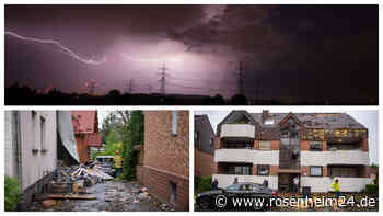Schwere Unwetter in Deutschland: So ist die Lage im Landkreis Rosenheim, Traunstein, Mühldorf, Altötting, B... - rosenheim24.de