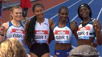 Diamond League: Great Britain women win 4x100m relay with world leading time