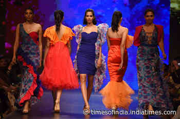 Highlights of Day 3 of Delhi Times Fashion Week 2022 - Times of India
