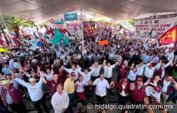 Liderazgos nacionales de Morena respaldan a Menchaca en Progreso - Quadratín Hidalgo