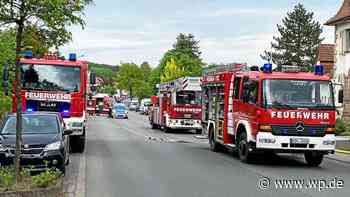 Küchenzeile in Flammen: Feuerwehr rückt in Marsberg aus - WP News