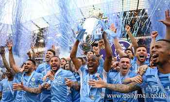 Manchester City to celebrate Premier League title triumph with open-top bus parade on Monday
