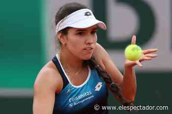 Camila Osorio debutó con triunfo en Roland Garros - El Espectador