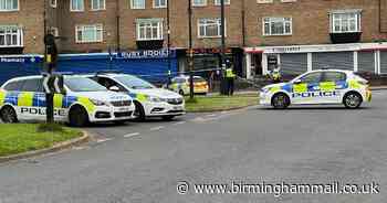 Huge police response called to shops after 'stabbing' - Birmingham Live