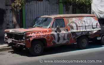 Tránsito retiró ocho autos chatarra en La Lagunilla - El Sol de Cuernavaca