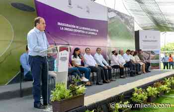Cuauhtémoc Blanco inaugura remodelación de unidad deportiva ‘La Lagunilla’ en Cuernavaca - Milenio