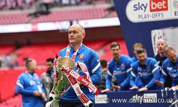 Sunderland's hangover kicks in after Wembley promotion party as boss Alex Neil reveals serious talks
