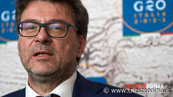 Il Ministro Giorgetti domani in visita a Trieste - TriestePrima
