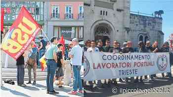 Trieste, la solidarietà del Coordinamento lavoratori portuali ai licenziati e il presidio contro la guerra - Il Piccolo
