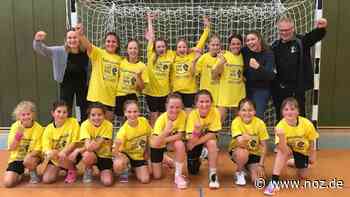 Herzschlagfinale bei E-Juniorinnen: Handballmädchen des TV Bohmte gewinnen die Regionsmeisterschaft - NOZ