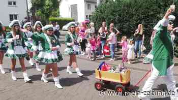 Urmitzer holen ihren Zug nach: Ein Hauch von Karneval im Mai - Rhein-Zeitung