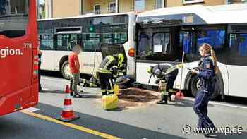 Siegen: Busunfall sorgt für Chaos – HTS-Abfahrt gesperrt - WP News