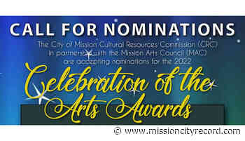 Nominations wanted for Mission arts awards – Mission City Record - Mission City Record
