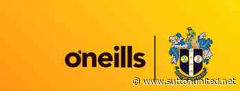 Sutton United announces new kit supply deal with O'Neills - Sutton United