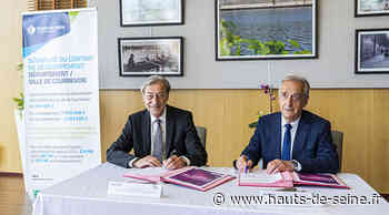 Le Département et Courbevoie signent un troisième contrat de développement - Conseil départemental des Hauts-de-Seine
