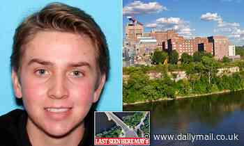 Body of missing University of Minnesota student Austin Retterath, 19, is found in Mississippi River - Daily Mail