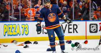 Evander Kane nets hat trick as Edmonton Oilers win Game 3 against Calgary Flames