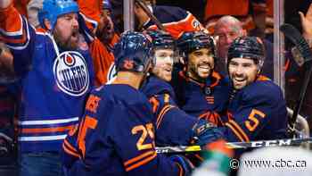 Kane scores natural hat trick as Oilers defeat Flames to take series lead