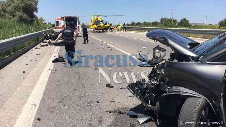 L'incidente sulla Siracusa-Floridia: amputata la gamba del centauro rimasto ferito - Siracusa News - Siracusa News