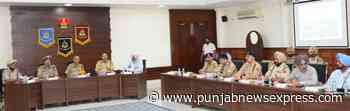 (DGP) Punjab chaired two high-level meetings in Amritsar and Jalandhar,reviws Law & Order and crime situation - Punjab News Express