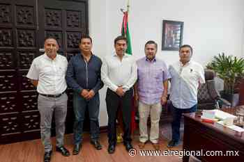 Recibió Samuel Sotelo al presidente municipal de Tepalcingo - El Regional del Sur