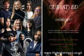 Bolton University postgrad students' show at Bolton Markets