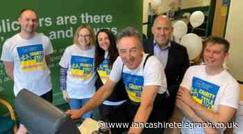 Legal firm’s pedal power pushes donations past £1k for Ukraine refugees