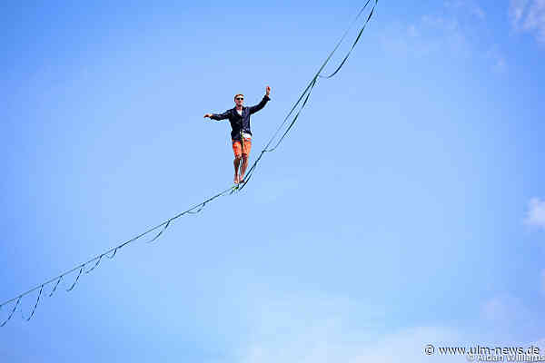 Ulm feiert Geburtstag von Albrecht Ludwig Berblinger mit Digital Wall und großem Fest