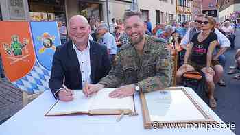 Urkunden zur Partnerschaft übergeben: Was die Stadt Bischofsheim und die Wildfleckener Bundeswehr verbindet - Main-Post