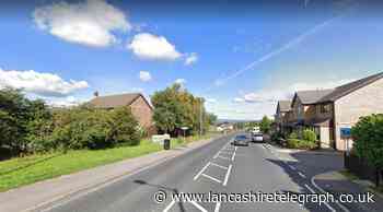 Manchester Road, Burnley, closed due to crash