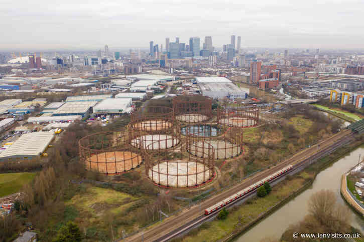 Guided tours of the Bromley-by-Bow Gasworks