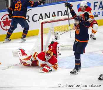 Player grades: Edmonton Oilers explode for 4 goals in middle frame, roll to Game 3 win over Flames