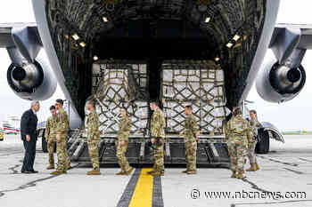 Military aircraft arrives in U.S. with baby formula from Europe amid shortage