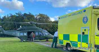 Cyclist rescued by helicopter from Wicklow Mountains after being found unconscious - Dublin Live